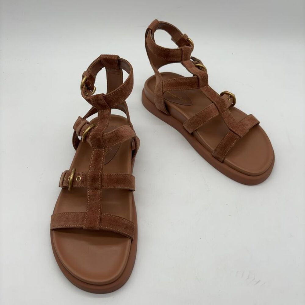 GIANVITO ROSSI Arena Suede Sandal
